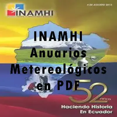 INAMHI Anuarios Metereológicos en PDF