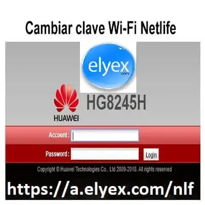 ¿Cómo cambiar la clave del Wifi Netlife? Contraseña