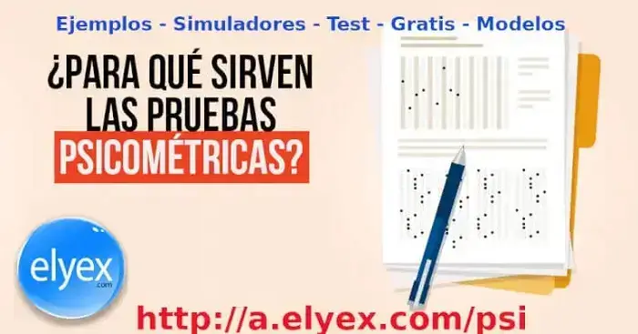 Preguntas Respuestas Pruebas Psicométricas Gratis ejemplos