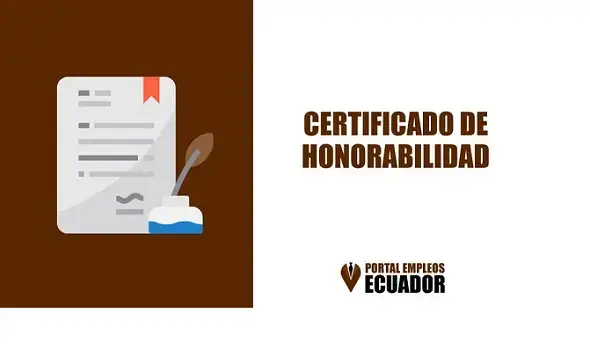Certificado Honorabilidad - descargar Modelo en Word