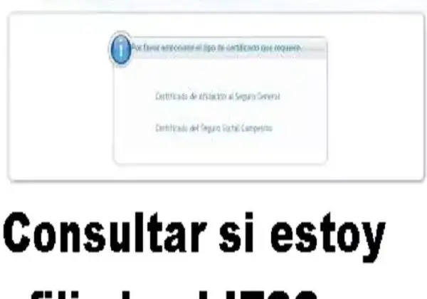 Consultar si estoy afiliado al IESS