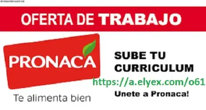 Guía para aplicar a Oferta de Empleo en Pronaca Ecuador