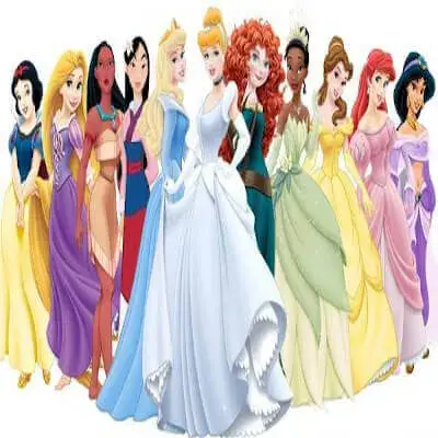Cómo se llaman las princesas de Disney