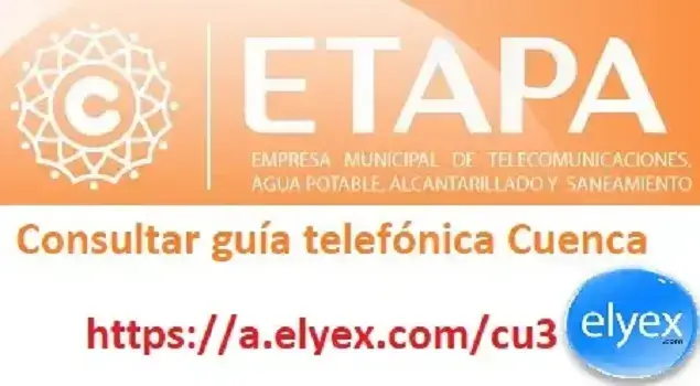 Consultar guía telefónica Cuenca Etapa