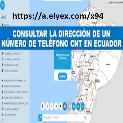 Consultar dirección de un número de teléfono en Ecuador CNT