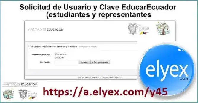 Solicitud de Usuario y Clave EducarEcuador MinEduc