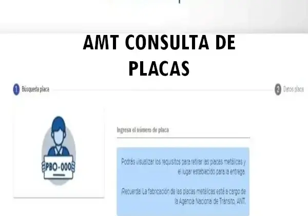 AMT Consulta de placas Ecuador