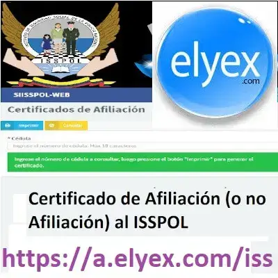Certificado de Afiliación o no al ISSPOL
