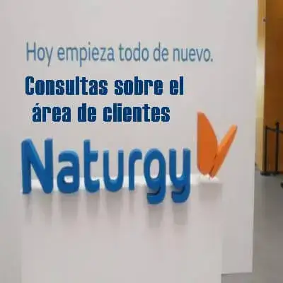 Consultas sobre el área de clientes Naturgy