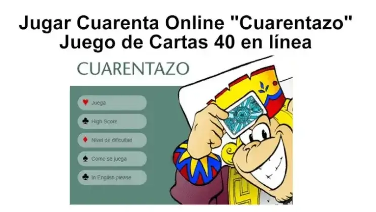 Jugar Cuarenta Online «Cuarentazo» – Juego de Cartas 40 en línea