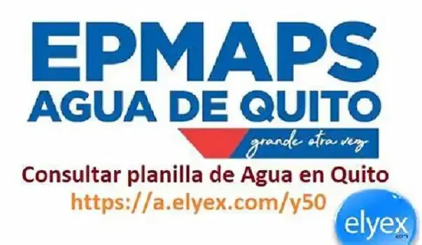 Consultar planilla de Agua en Quito EPMAPS Quito
