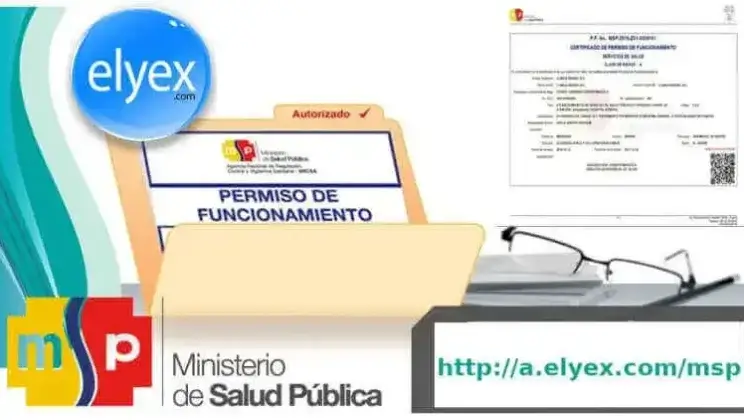 Permiso de Funcionamiento MSP ministerio de salud para consultorios médicos access negocio Ecuador