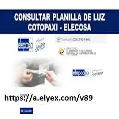 Consultar Planilla de Luz Cotopaxi ELEPCO S.A.