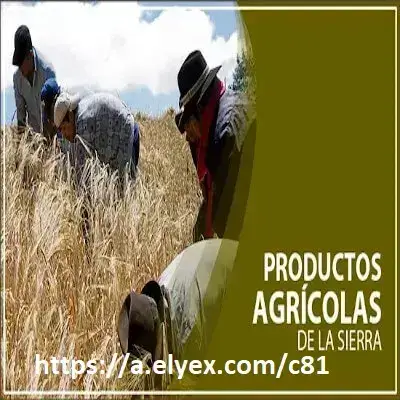 Productos Agrícolas de la Sierra Ecuatoriana (lista)