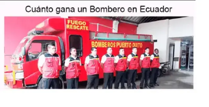 Salario Bomberos Ecuador – ¿Cuánto ganan por rangos?