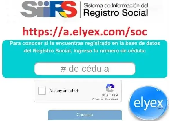 Registro social: Inscripciones y consultas