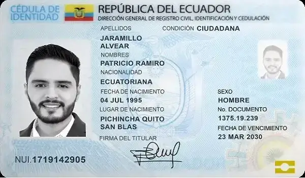 Cómo renovar la cédula de ciudadanía ecuatoriana