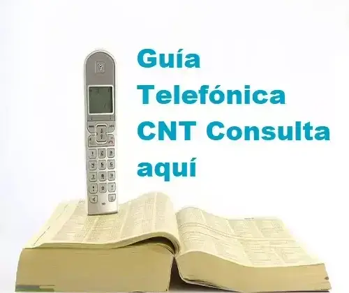 Guía Telefónica CNT Consulta aquí