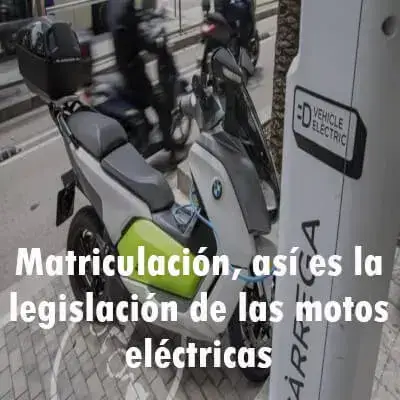 Matriculación, así es la legislación de las motos eléctricas