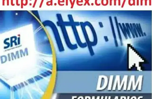 SRI DIMM Formularios Anexos Ecuador Descargar Links