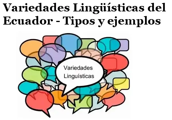 Variedades Lingüísticas del Ecuador – Tipos y ejemplos