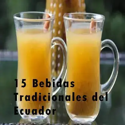 Las 15 Bebidas Tradicionales del Ecuador