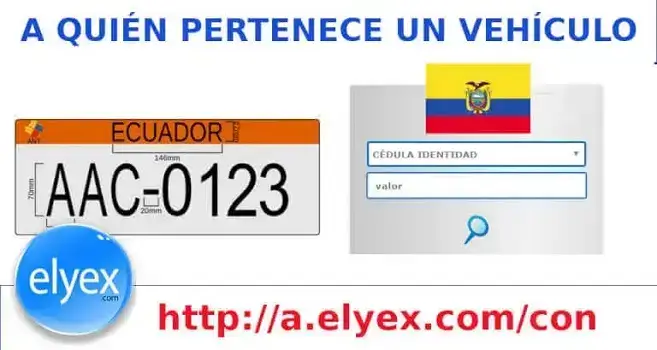Consultar a quién Pertenece un Vehículo ANT Ecuador SRI Transito Dueño