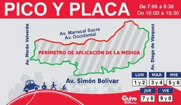 Pico y Placa: Horarios, Multas y Mapas