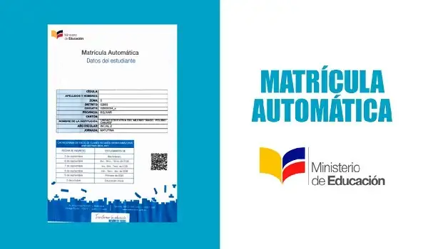 Certificado de Matrícula Automática – MinEduc