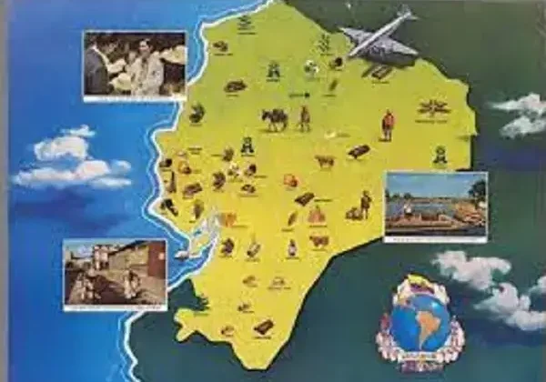 Mapa Económico del Ecuador