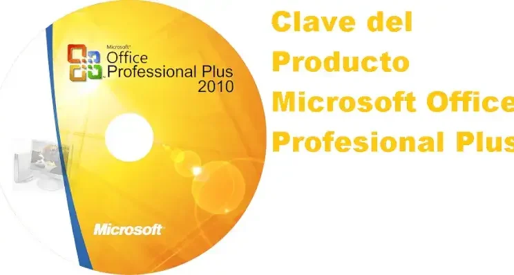 Clave del Producto Microsoft Office Profesional Plus 2010