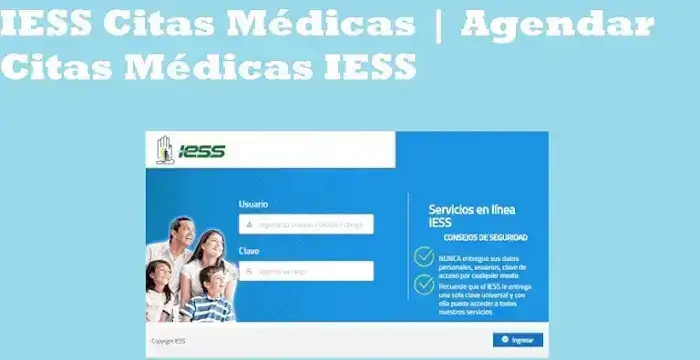 IESS Citas médicas – Agendar, Consultar y Cancelar