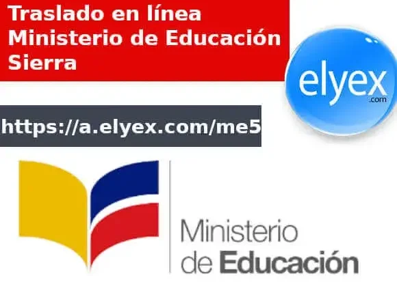 Traslados en línea Juntos Educación Sierra MinEduc educar ecuador