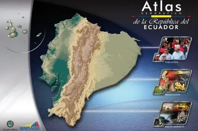 Atlas Geográfico del Ecuador (actualizado y vigente)