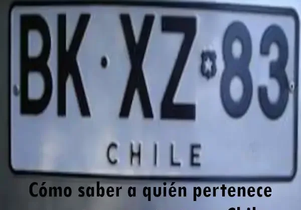 Cómo saber a quién pertenece un auto por patente en Chile