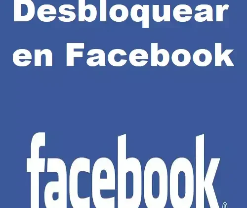 Desbloquear en Facebook
