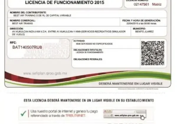 Requisitos para licencia de Funcionamiento en México