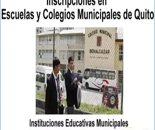 Inscripción Escuelas y Colegios Municipales Quito