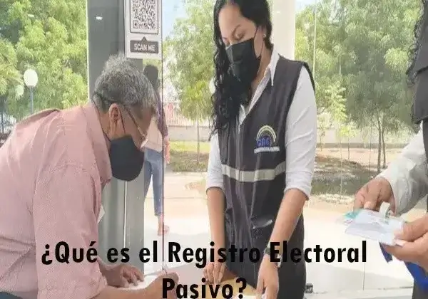 ¿Qué es el Registro Electoral Pasivo?
