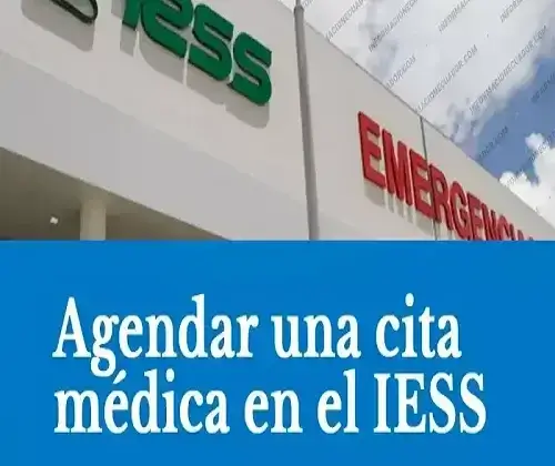 Agendar citas médicas en el IESS (Seguro Social)