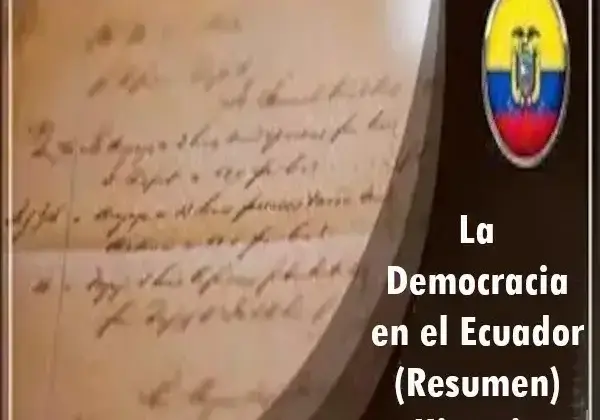 La Democracia en el Ecuador (Resumen) Historia
