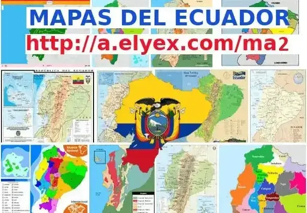Mapa del Ecuador Antiguo y Actual diferencias población