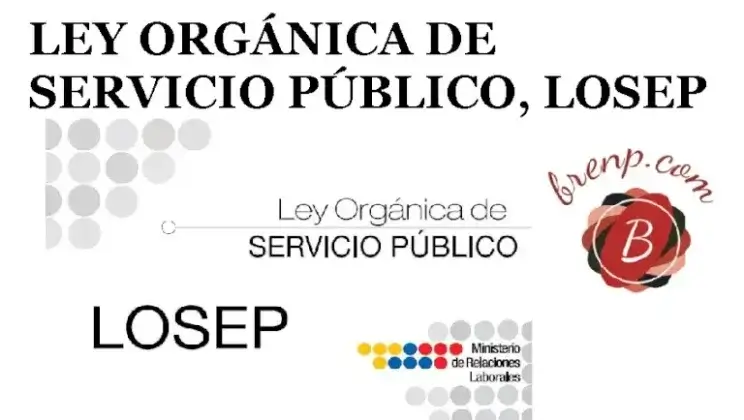 Ley orgánica de servicio público, LOSEP