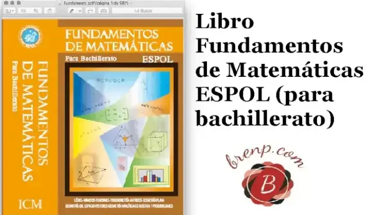 Libro Fundamentos de Matemáticas ESPOL para bachillerato