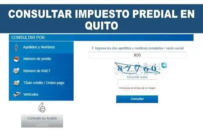 Impuesto predial Quito (Actualizado)