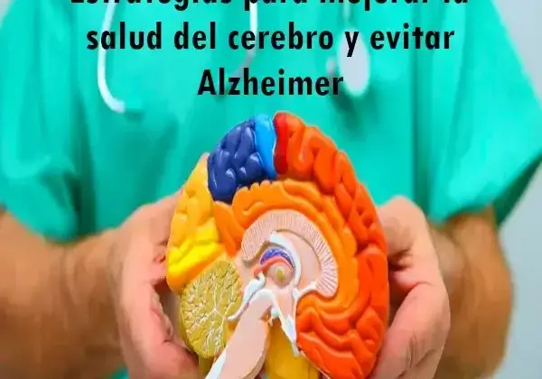 Estrategias para mejorar la salud del cerebro y evitar Alzheimer